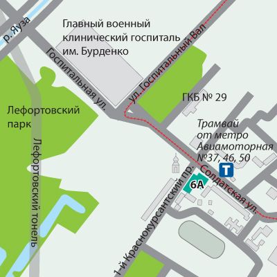 Авиамоторная выходы из метро схема