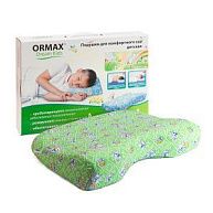 Подушка ортопедическая под голову детская " ORMAX Dream Kids" 406